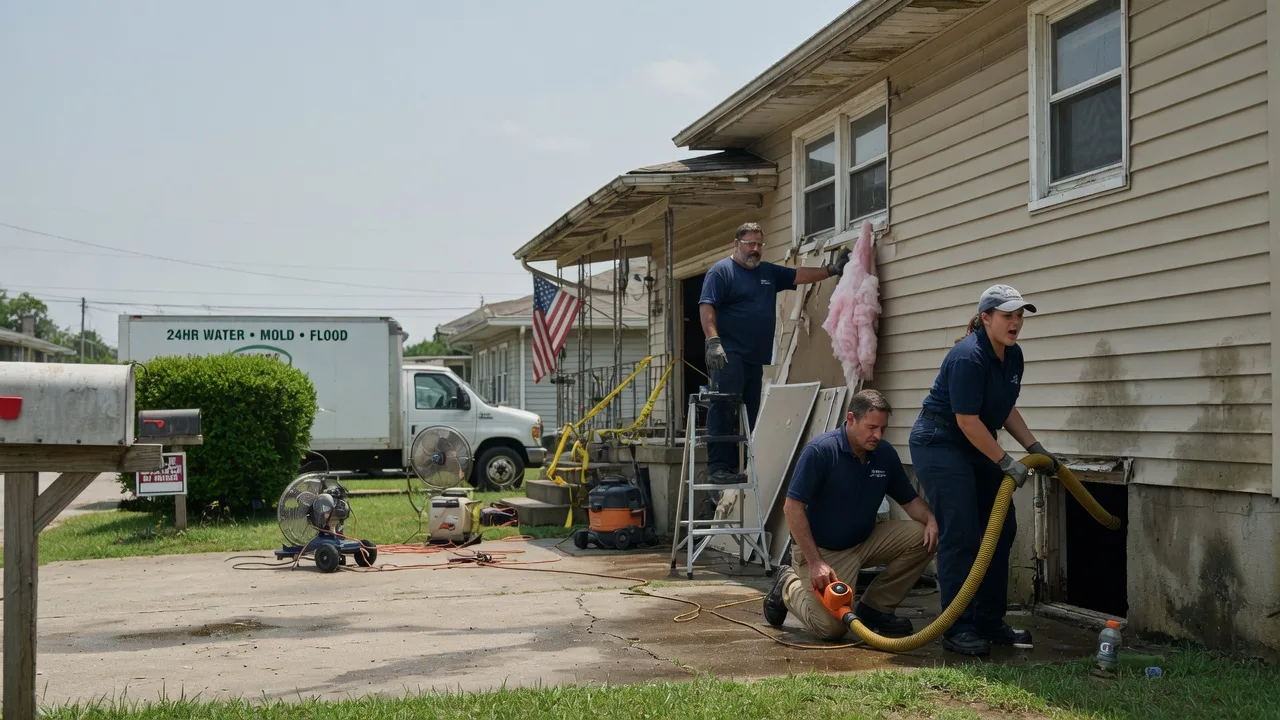 Water Damage Repair in Waukau, WI near me